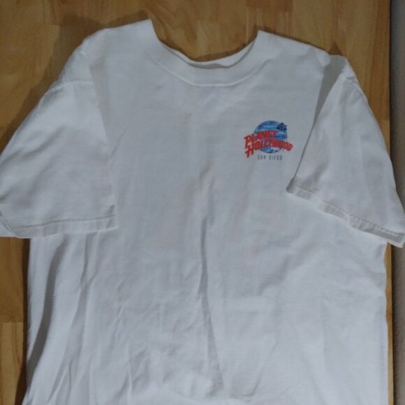 Vintage Planet Hollywood San Diego Windsurfing T-Shirt - Picture 2 of 8